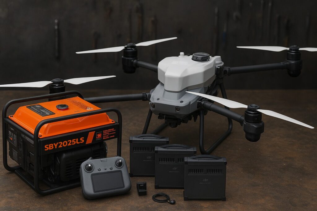 ดูแลแบตเตอรี่โดรนเกษตรให้พร้อมรับปีใหม่